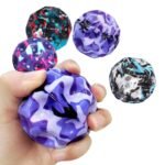 Anubhav Janni Super High Bouncing Ball Moon Shape for Kids Improve Hand-Eye Coordination Easy to Grip Catch by Athletes Sport Training Balls (Pack Of 2pcs) (Color And Design Sent As Per Stock) - Image 7