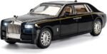 Anubhav Janni 1:32 Rolls Royalce Phantam Toy Car Metal Pull Back Diecast with Openable Door and Sound Light Gifts Toys for Kids (Color Sent As Per Stock) - Image 2
