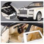 Anubhav Janni 1:32 Rolls Royalce Phantam Toy Car Metal Pull Back Diecast with Openable Door and Sound Light Gifts Toys for Kids (Color Sent As Per Stock) - Image 5