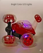 Anubhav Janni Remote Control Stoont Car RC 360 Degree Rotating Rolling Radio Control Electric Race Car with Lights and Music Rechargeable Battery for Kids Above 3 Years (Multicolor) - Image 4