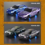 Anubhav Janni 1/43 RC Drift Car Small Remote Control with Gyroscope 2.4GHz 4WD Full Proportional High Speed Micro Hobby Cars Lights Racing Tires Toy Model Gift for Adults Kids Boys (Multicolor) - Image 5
