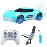 Anubhav Janni Remote Control RC Cars Toys Gesture Drift Hand Sensing for Kids Birthday Gifts Boys Girls 2.4GHz Double Sided 360° Off Road Rotating with Lights Music (Multicolor)