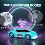 Anubhav Janni Remote Control RC Cars Toys Gesture Drift Hand Sensing for Kids Birthday Gifts Boys Girls 2.4GHz Double Sided 360° Off Road Rotating with Lights Music (Multicolor) - Image 5