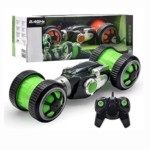 Anubhav Janni 4W Remote Control Car Toy Wheel 2.4GHz RC Toys with 360 Degree Rolling Flipping Light for Kids Rotating (Color Sent As Per Stock) - Image 2