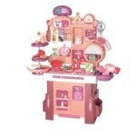 Anubhav Janni Plastic Pretend Play 42 PCS Kids Makeup Fashion Set Beauty Salon for Girls Interactive Dressing with Accessories Fun Role-Playing Playset (Multicolor)