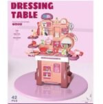 Anubhav Janni Plastic Pretend Play 42 PCS Kids Makeup Fashion Set Beauty Salon for Girls Interactive Dressing with Accessories Fun Role-Playing Playset (Multicolor) - Image 5
