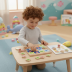Anubhav Janni Wooden Picture Puzzle for Kids Aquatic Animals Theme Brain Teasing Educational STEM Toy for Above 3 Years Boys & Girls (Fish Game Puzzle) - Image 3
