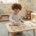 Anubhav Janni Wooden Picture Puzzle for Kids Aquatic Animals Theme Brain Teasing Educational STEM Toy for Above 3 Years Boys & Girls (Fish Game Puzzle) - Image 5
