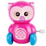 Anubhav Janni Colorful Key Operated Walking Interactive Toys for Baby Kids Owl (Pack of 1) (Color And Design Sent As Per Stock)