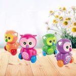 Anubhav Janni Colorful Key Operated Walking Interactive Toys for Baby Kids Owl (Pack of 1) (Color And Design Sent As Per Stock) - Image 4