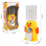 Anubhav Janni Water Dispenser Toy Kids Mini for Drinking Fountain Pumps Juice Milk Clay Cartoon Kitchen Children (Bear Design water dispenser) - Image 3