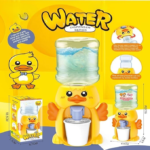 Anubhav Janni Water Dispenser Toy Kids Mini for Drinking Fountain Pumps Juice Milk Clay Cartoon Kitchen Children (Bear Design water dispenser) - Image 5