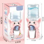 Anubhav Janni Water Dispenser Toy Kids Mini for Drinking Fountain Pumps Juice Milk Clay Cartoon Kitchen Children (Rabbit Design water dispenser) - Image 2