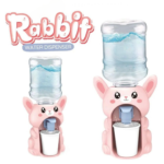 Anubhav Janni Water Dispenser Toy Kids Mini for Drinking Fountain Pumps Juice Milk Clay Cartoon Kitchen Children (Rabbit Design water dispenser) - Image 5