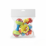 Anubhav Janni Rattle Toys for Babies Newborn Early Development Attractive Cute Colourful Rattles Teether (Color And Design Sent As Per Stock-B)
