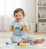 Anubhav Janni Rattle Toys for Babies Newborn Early Development Attractive Cute Colourful Rattles Teether (Color And Design Sent As Per Stock-B) - Image 3