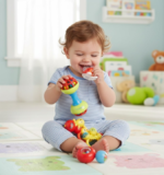 Anubhav Janni Rattle Toys for Babies Newborn Early Development Attractive Cute Colourful Rattles Teether (Color And Design Sent As Per Stock-C) - Image 4
