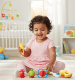 Anubhav Janni Rattle Toys for Babies Newborn Early Development Attractive Cute Colourful Rattles Teether (Color And Design Sent As Per Stock-E) - Image 3