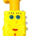 Anubhav Janni Flash Tops with LED Light and Sound Latu Lattu Push Launcher Spinner Top for Kids Spinning Toy (Pack of 1) (Cartoon Theme-B)