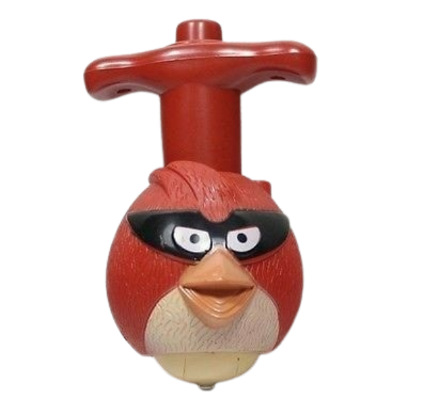 Anubhav Janni Flash Tops with LED Light and Sound Latu Lattu Push Launcher Spinner Top for Kids Spinning Toy (Pack of 1) (Angrys Birds Theme) Anubhav Janni Flash Tops with LED Light and Sound Latu Lattu Push Launcher Spinner Top for Kids Spinning Toy (Pack of 1) (Angrys Birds Theme) - Image 1