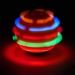 Anubhav Janni Flash Tops with LED Light and Sound Latu Lattu Push Launcher Spinner Top for Kids Spinning Toy (Pack of 1) (Doramon Theme) - Image 3