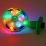 Anubhav Janni Flash Tops with LED Light and Sound Lattu Push Launcher Spinner Top for Kids Spinning Toy (Pack of 1) (Flashing Super Top Toy) (Color And Design Sent As Per Stock) - Image 4