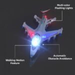 Anubhav Janni Aeroplane Toys Light Musical Battery Operated Floor Running Plane Toy Gifts for Above 3 Years Boys Girls Kids (Multicolor) - Image 6
