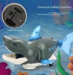 Anubhav Janni Musical Shark Toy with Light and Music Animal Simulation Model Bump and Go Action Toy for Kids (Color And Design Sent As Per Stock) - Image 3