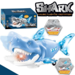 Anubhav Janni Musical Shark Toy with Light and Music Animal Simulation Model Bump and Go Action Toy for Kids (Color And Design Sent As Per Stock) - Image 5