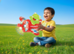 Anubhav Janni Interactive Toddler Airplane Toy with Musical Lights Sound Bump and Go Action Frog Pilot Toy Plane Early Learning Electronic Preschool Gift for Boys and Girls (Multicolor) - Image 4