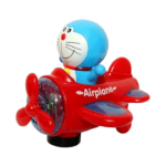 Anubhav Janni Doramon Helicopter Toy for Kids Battery Operated Musical 360 Rotating Flashing Light Sound Toys Babies Birthday Gift 1-2 Year Old (Multicolor)
