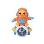 Anubhav Janni Ride On Duck Robot  Rotating LED Light Style Toy for Kids (Color And Design Sent As Per Stock)