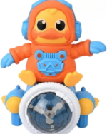Anubhav Janni Ride On Duck Robot Rotating LED Light Style Toy for Kids (Color And Design Sent As Per Stock) - Image 4