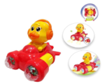 Anubhav Janni Musical Duck Toy Car for Kids with Lights Sound 360 Rotation Duck Play Spaceship Flashing Lights Toy Battery Operated (Multicolor) - Image 6