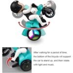 Anubhav Janni Rider Boy Tricycle Toy Battery Operated Rotating Light Music for Kids Moving Action with 3D Lights Sound Boys Girls (Multicolor) - Image 5
