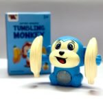 Anubhav Janni Dancing Monkey Toy for Kids Rolling Banana Musical 360 Spinning Tumbling with Sound Light Voice Control Touch Sensor On Best Gift (Multicolor) (Pack Of 1Pcs) - Image 4