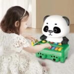 Anubhav Janni Panda Musical Toy Piano for Toddlers Educational Light Up Keyboard with Songs Animal Sounds Early Learning Boys Girls Kids (Multicolor) - Image 5