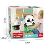 Anubhav Janni Panda Musical Toy Piano for Toddlers Educational Light Up Keyboard with Songs Animal Sounds Early Learning Boys Girls Kids (Multicolor) - Image 7
