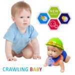 Anubhav Janni Battery Operated Crawling Baby Toy with Music Light Fun Moving Toy for Babies Toddlers and Kids (Pack Of 1) (Color And Design Sent As Per Stock) - Image 3
