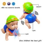 Anubhav Janni Battery Operated Crawling Baby Toy with Music Light Fun Moving Toy for Babies Toddlers and Kids (Pack Of 1) (Color And Design Sent As Per Stock) - Image 4