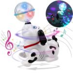 Anubhav Janni Bump and Go Dancing Dog with Music Flashing Lights Sound Light Toys for Small Babies Best Gift for Toddlers (Multicolor)