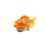 Anubhav Janni Interactive Electric Swinging Fish Toy Bump and Go Musical with Colorful LED Lights Pop Music Battery Operated Moving Kids Boys Girls (Color And Design Sent As Per Stock)