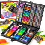 Anubhav Janni Children Art Drawing Crayon Color Set for Kids Case and Craft Supplies Painting Great Gift (Pack of 1) (150Pcs Color Set) (Multicolor)