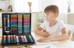 Anubhav Janni Children Art Drawing Crayon Color Set for Kids Case and Craft Supplies Painting Great Gift (Pack of 1) (150Pcs Color Set) (Multicolor) - Image 2