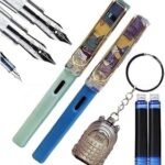 Anubhav Janni Fountain Pen for Students – Video Game Theme Set School Stationery Gift Kids Birthday Return Office Items (Color And Design As Per Stock)