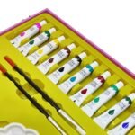 Anubhav Janni Portable Art Painting Color Kit Stationery Drawing Set for Kids Adults Includes Oil Pastels Pencils Watercolor Pens More (88 Pcs Kit) (Color And Design Sent As Per Stock) - Image 3