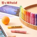 Anubhav Janni Portable Art Painting Color Kit Stationery Drawing Set for Kids Adults Includes Oil Pastels Pencils Watercolor Pens More (88 Pcs Kit) (Color And Design Sent As Per Stock) - Image 6
