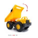 Anubhav Janni Dumper Construction Truck Toy Excavator Vehicles Toys Children's Develops Motor Skills Engineering for Kids 3+ Years Old Boys (Yellow) - Image 2