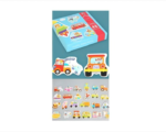 Anubhav Janni Wooden Traffic Puzzle Game Early Learning Matching Cards Educational Toy for Toddlers Style Puzzle for Above 3 Years Kids Boys Girls (Multicolor) - Image 3