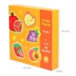 Anubhav Janni Vegetable Puzzles Designs Piece Set Self Correcting Puzzle Game for Brain Development Kids and Childrens (Pack Of 1) (Color And Design Sent As Per Stock) - Image 2